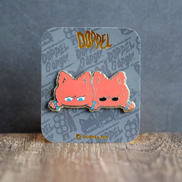Doppel Enamel Pin Doppel Enamel Pin (Each)