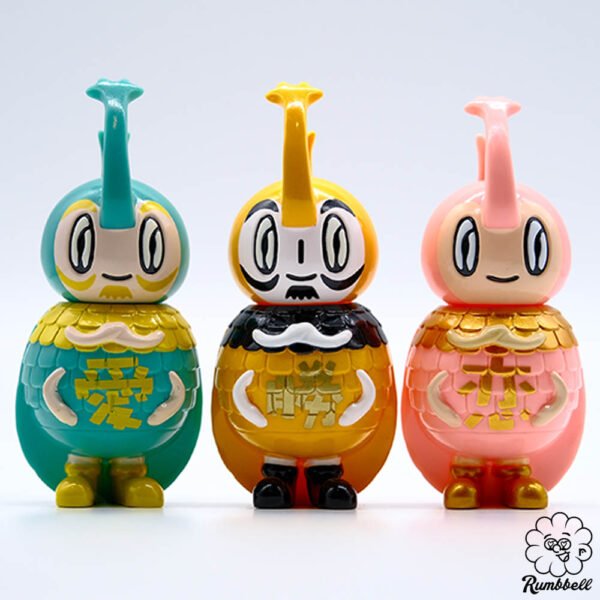 Makalele Yellow Daruma Figure