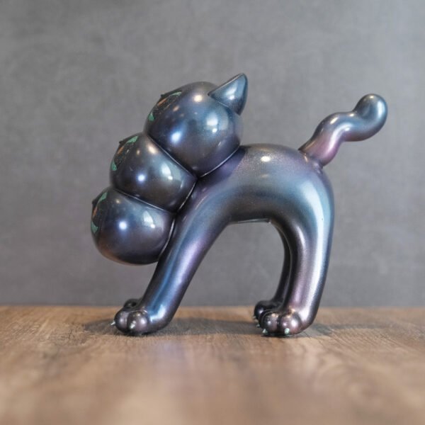 Big Three-headed Cat "Dahlia Neko" (Metallic Moonlight)