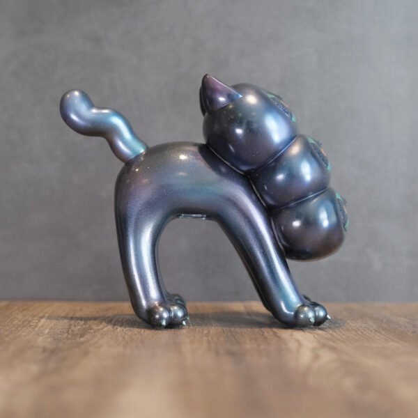 Big Three-headed Cat "Dahlia Neko" (Metallic Moonlight)