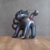 Big Three-headed Cat "Dahlia Neko" (Metallic Moonlight)