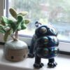 Big Three-headed Cat "Dahlia Neko" (Metallic Moonlight)
