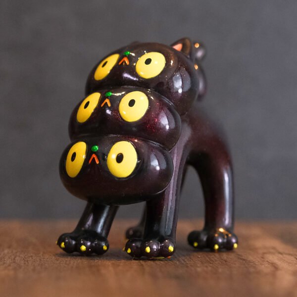 Three-headed Cat Dahlia Neko Noir Glitter Three-headed Cat "Dahlia Neko" Noir Glitter ver.
