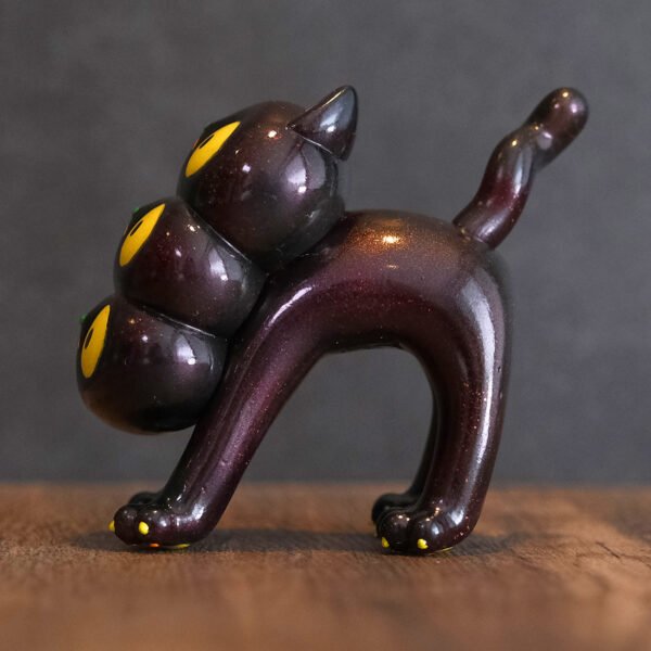 Three-headed Cat "Dahlia Neko" Noir Glitter ver.