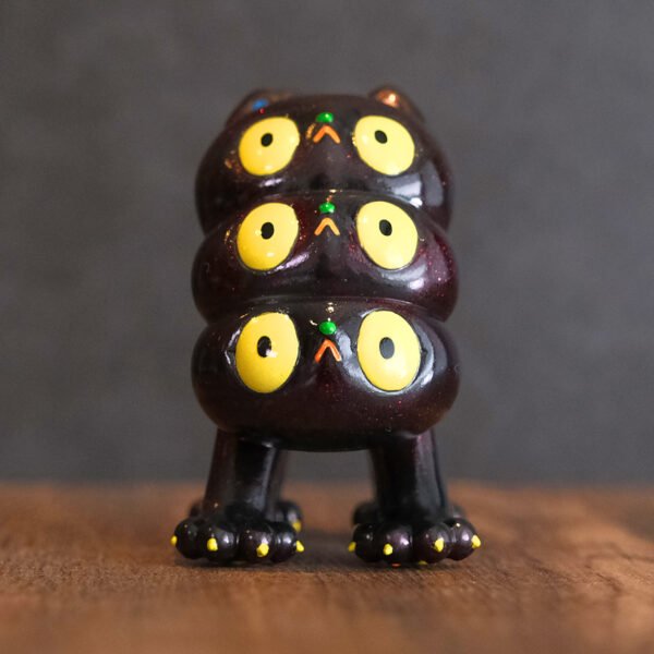 Three-headed Cat "Dahlia Neko" Noir Glitter ver.