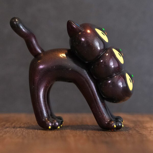 Three-headed Cat "Dahlia Neko" Noir Glitter ver.