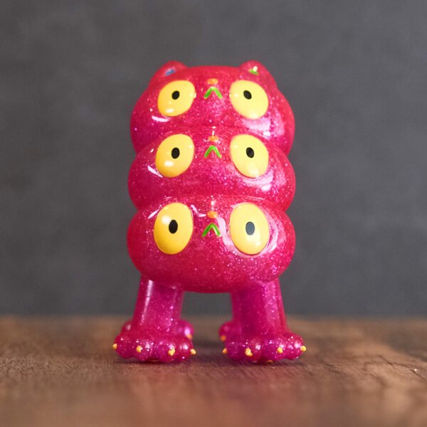 Dahlia Pink Glitter Three-headed Cat "Dahlia Neko" Pink Glitter ver.