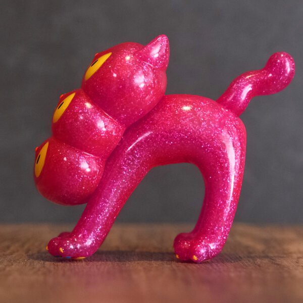 Dahlia Pink Glitter Three-headed Cat "Dahlia Neko" Pink Glitter ver.