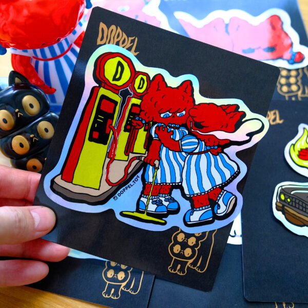 Gas station Doppel Joyride Sticker (Each)