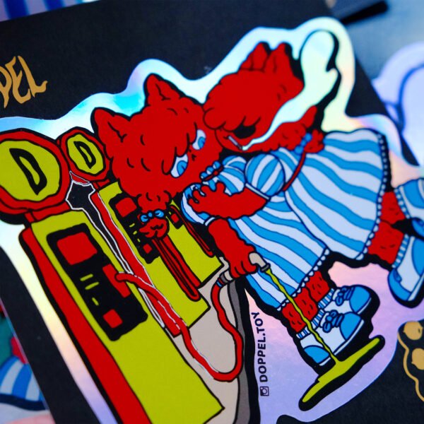 Gas station Doppel Joyride Sticker (Each)