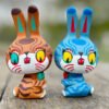 Rabbit Billy - Tabby Kitten Rabbit Billy - Tabby Kitten