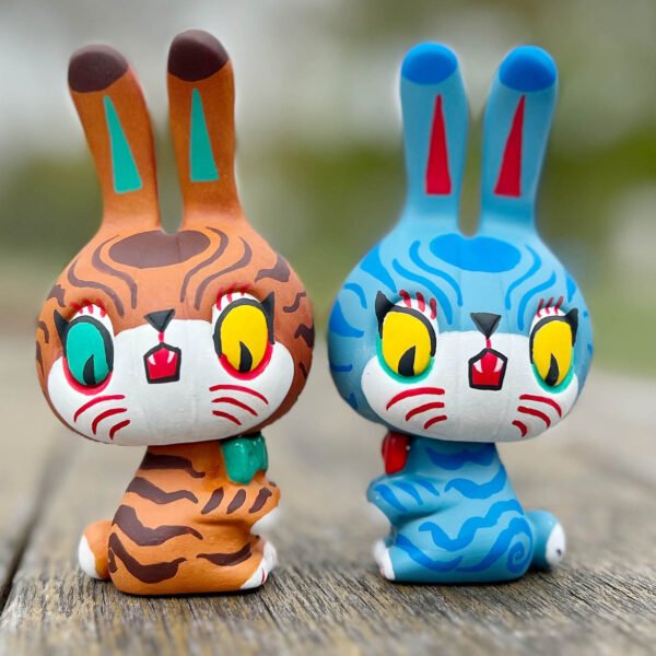 Rabbit Billy - Tabby Kitten Rabbit Billy - Tabby Kitten